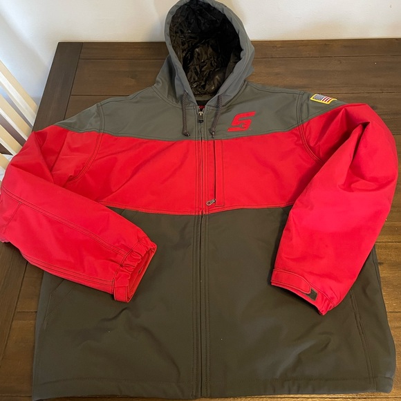 Snap-On Other - Snap-On Tools Mens Grey/Red Winter Coat /Jacket Hooded XL Workwear